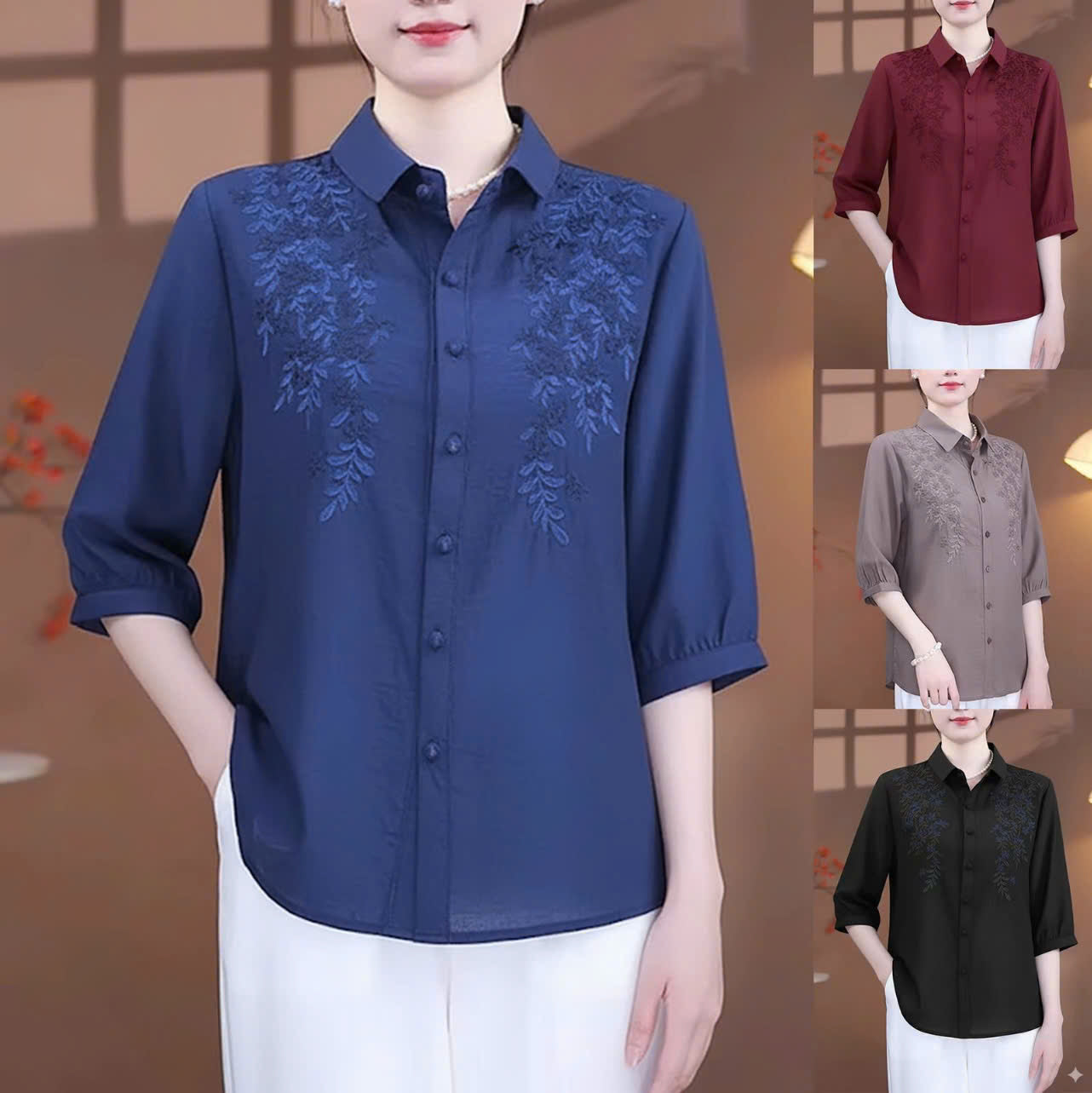 Mẫu áo LINEN KN271